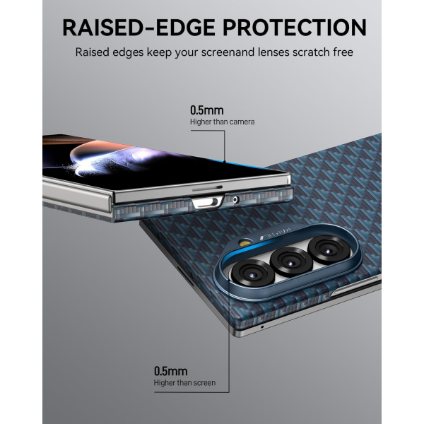 RAPTIC Galaxy Z Fold 7 Aramid Fiber Klf-Profound
