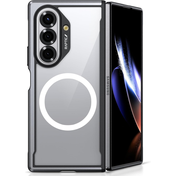 RAPTIC Samsung Galaxy Z Fold 7 Manyetik Klf-Black