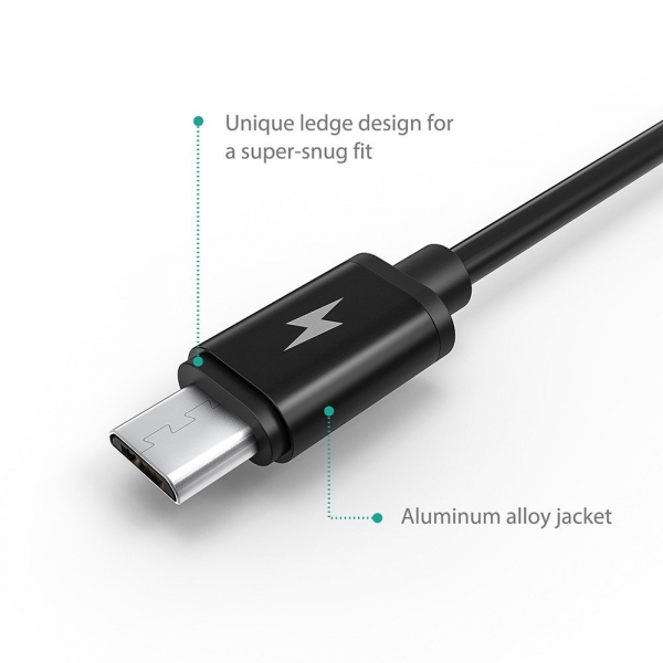 RAVPower Mikro USB arj Kablosu (5 Adet)