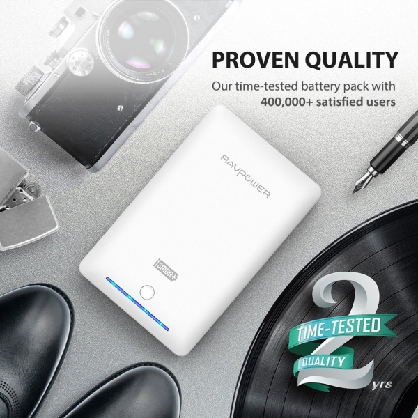 RAVPower Ta��nabilir Batarya (16750 mAh)-White