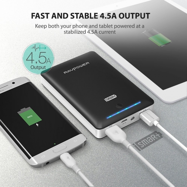 RAVPower Ta��nabilir Batarya (16750 mAh)-Black