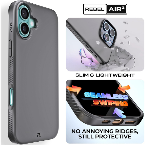 REBEL Apple iPhone 16 Plus Air Klf