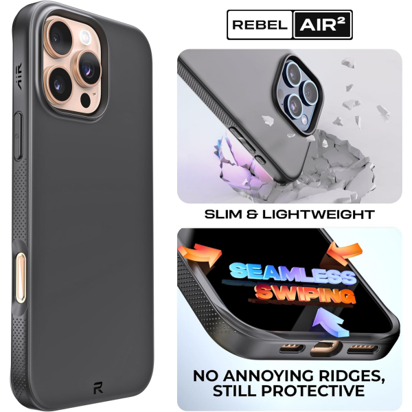 REBEL Apple iPhone 16 Pro Max Air Klf