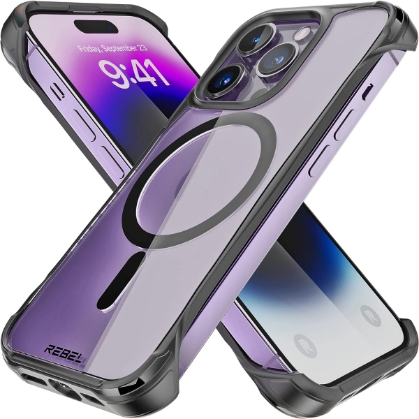REBEL iPhone 14 Pro effaf Klf-Crystal Flex