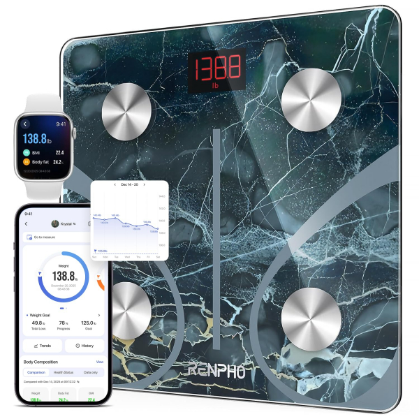 RENPHO Dijital Ak�ll� Tart�-Marble