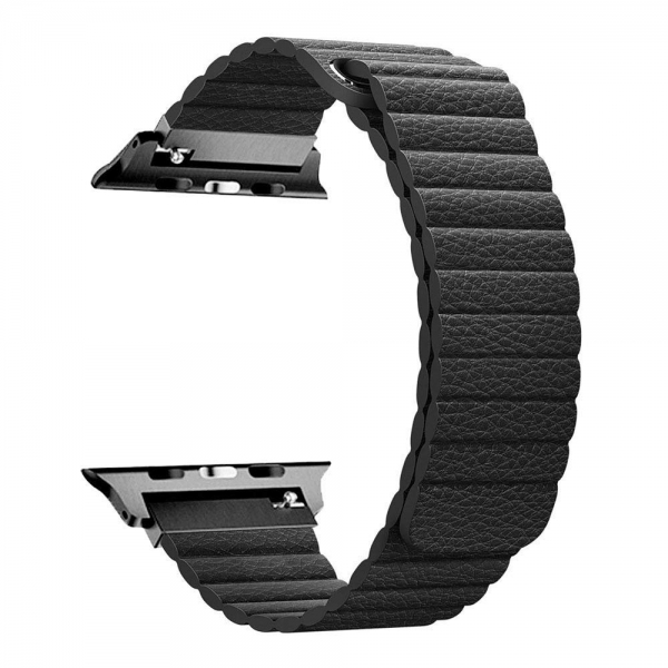RUOQINI Apple Watch 4 Deri Kay (44mm)