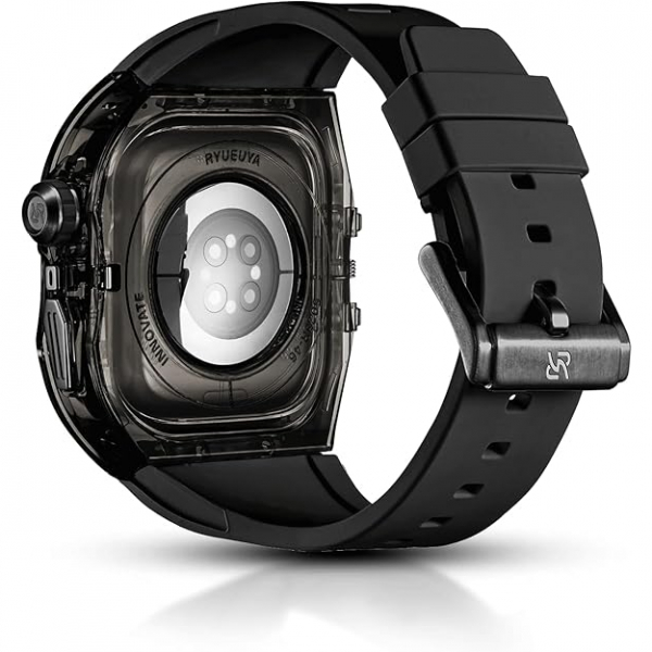 RYUEUYA  Apple Watch 10 46mm Bumper Klf-Black Black 