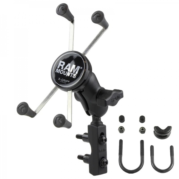 Ram Mounts X-Grip Fren/Debriyaj Rezervuar Tabanl Byk Boy Telefon Yuvas RAM-B-174-A-UN10U