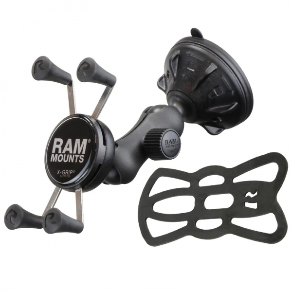 Ram Mount X-Grip Twist-Lock Dk Profil Vantuzlu Telefon Yuvas RAP-B-166-2-UN7U