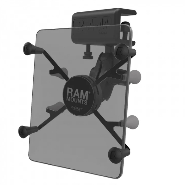Ram Mounts 7/8 in Uyumlu Parlama Korumal Kelepe Tabanl X-Grip Tablet Yuvas RAM-B-177-UN8U