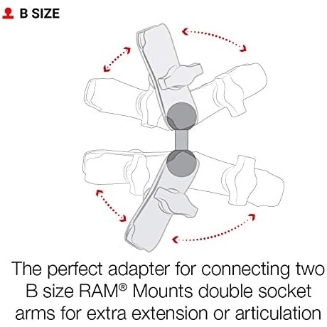 Ram Mounts ift Bilyal B Size Adaptr RAM-B-230U 