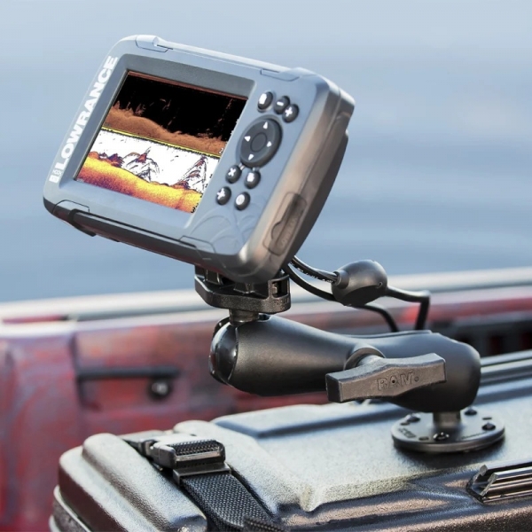 Ram Mounts Lowrance Hook Ve Reveal 5 Serisi in ift Top Yuvas RAM-101-LO12