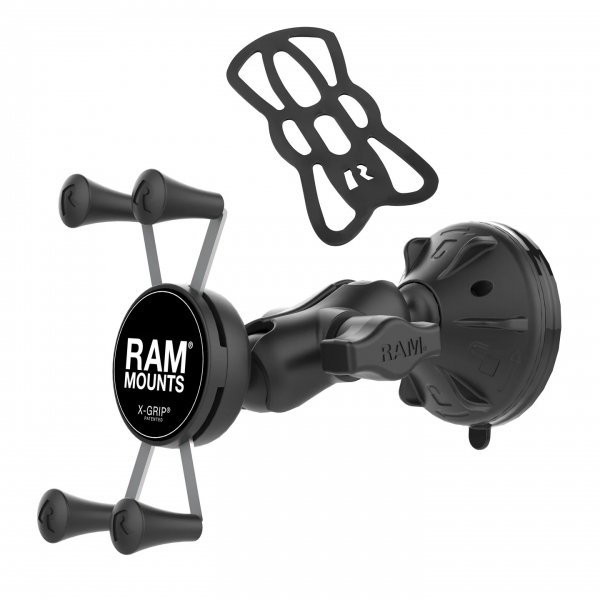 Ram Mounts Dk Profil Vantuzlu X-Grip Ksa Boy Telefon Montaj Seti RAP-B-166-2-A-UN7U