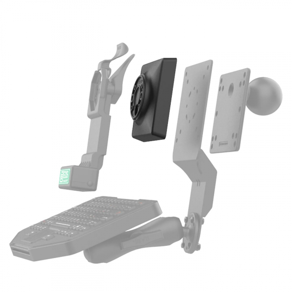 Ram Mounts Adaptr Plakas RAP-DOCK-D10VU