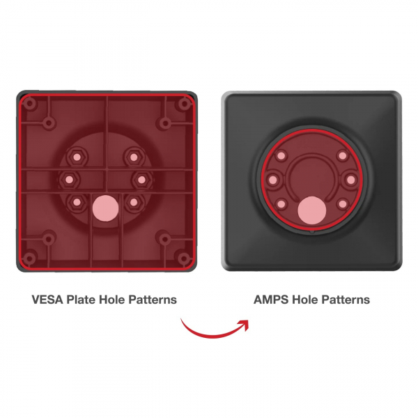 Ram Mounts Adaptr Plakas RAP-DOCK-D10VU