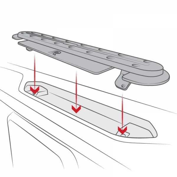 Ram Mounts Jeep JL/JLU/Gladiator in Tough-Track RAM-DT-204-TRACK-A12U