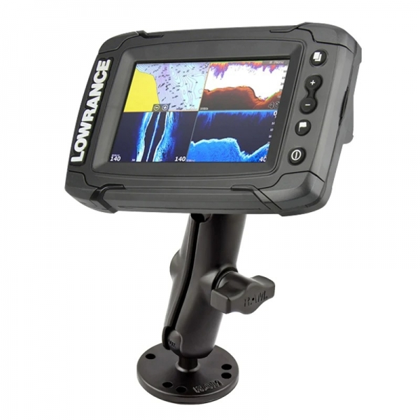 Ram Mounts lowrance Elite 4 Ve Mark 4 Serisi in ift Top Yuvas RAM-B-101-LO11 