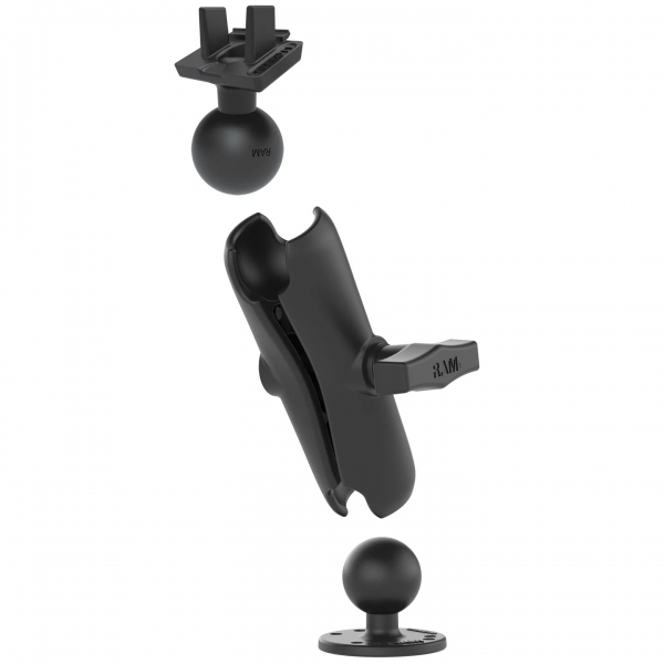 Ram Mounts Lowrance Elite 5 Ve 7 Uyumlu ift Bilyal Yuva RAM-101-LO11