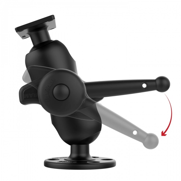 Ram Mounts Humminbird Helix Solix Ve Apex in Drill-Down Ball Mount RAM-D-202-25-C-202-KNOB9HU