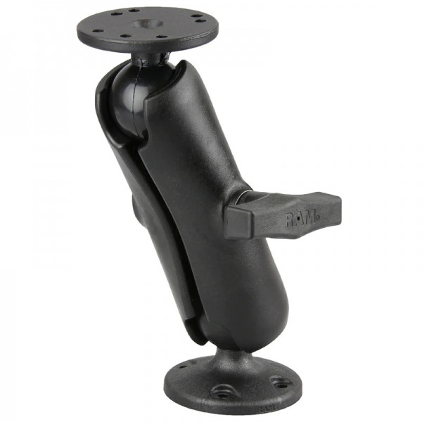 Ram Mounts Garmin Echo 200 500c ve 550c Uyumlu Kompozit ift Bilyal Montaj Seti RAP-101U-G4