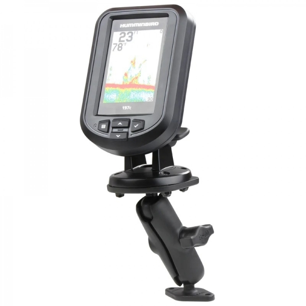 Ram Mounts Humminbird Piranha in ift Bilyal Elmas Plaka Montaj Seti RAM-B-107-1U-238