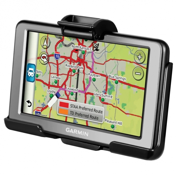 Ram Mounts Garmin Dezl 560OLMT/560LT in EZ-Rollr Yuvas RAM-HOL-GA43U