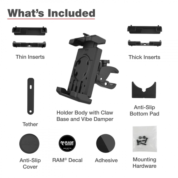 Ram Mounts Quick-Grip Pro XL Tutucu RAM-HOL-PD7V-400-1U