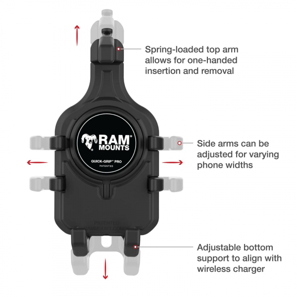 Ram Mounts Quick-Grip Pro Bilyal RAM-HOL-PD5BVU