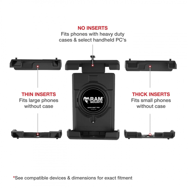 Ram Mounts Quick-Grip Pro XL Titreimli RAM-HOL-PD7BVU