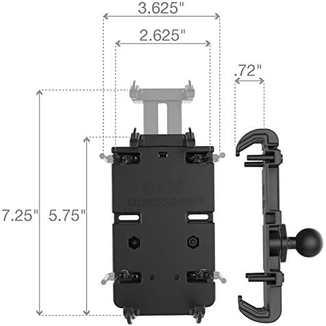 Ram Mounts Quick-Frip XL Bilyal Telefon Tutucu RAM-HOL-PD4-238AU