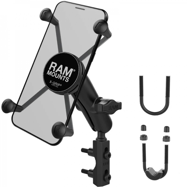 Ram Mounts X-Grip Fren/Debriyaj Rezervuar Tabanl Byk Boy Telefon Yuvas RAM-B-174-UN10