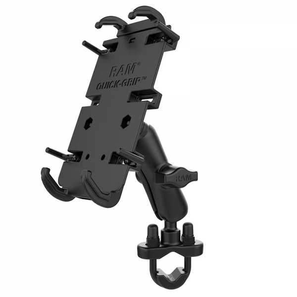 Ram Mounts Gidonlu Quick-Grip XL Telefon Yuvas Orta Boy U-Cvata Taban RAM-B-149Z-PD4U 