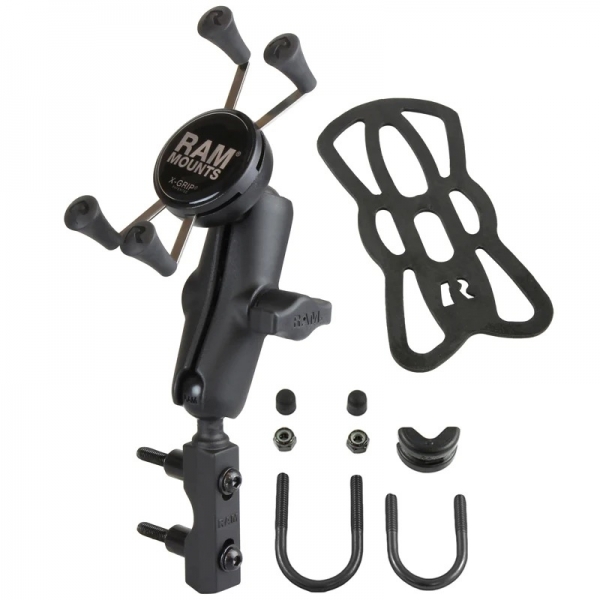 Ram Mounts X-Grip Fren/Debriyaj Rezervuar Orta Boy Tabanl Telefon Yuvas RAM-B-174-UN7U