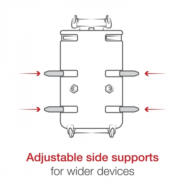 Ram Mounts Quick-Grip XL Telefon Yuvas Tough-Strap Gidon Taban RAP-B-460-A-PD4U