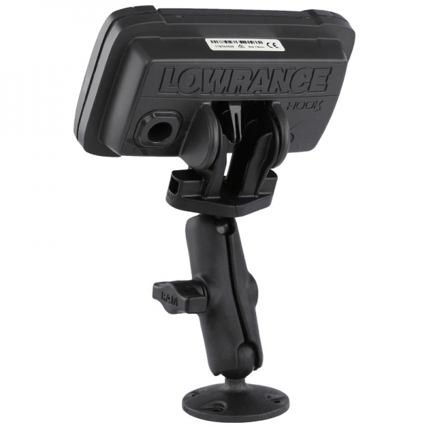 Ram Mounts Lowrance Hook Ve Reveal Serisi in Kompozit Bilyal Montaj Seti RAP-B-101-LO12