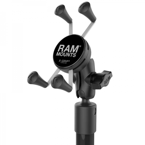 Ram Mounts Twist-Lock Vakum Taban Ve Direk le X-Grip Telefon Montaj Seti RAP-224-18-A-UN7