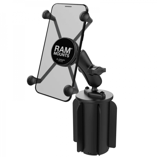 Ram Mounts X-Grip Byk Boy Telefon Yuvas Ve RAM-A-CAN II Bardak Tutucu Taban RAP-299-3-UN10U