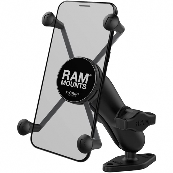 Ram Mounts X-Grip Elmas Tabanl Byk Telefon Tutucu Seti RAM-B-102-UN10U