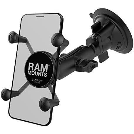 Ram Mounts Twist-Lock X-Grip Vantuzlu Telefon Yuvas Seti RAM-B-166-UN7U