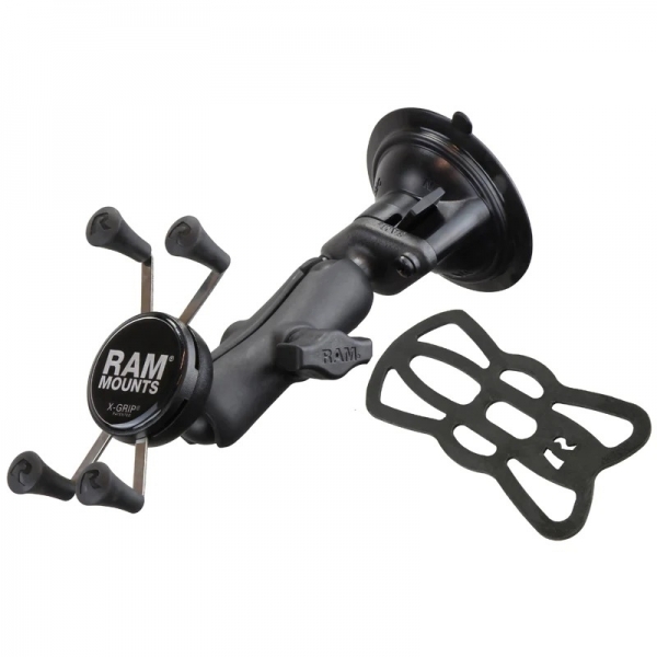 Ram Mounts X-Grip Twist-Lock Vantuz Tabanl Telefon Yuvas RAP-B-166-UN7U
