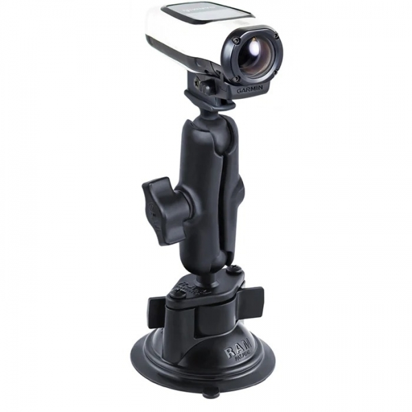 Ram Mounts Vantuz Yuvas ve Garmin VIRB Kamera Adaptr RAM-B-166-GA63U