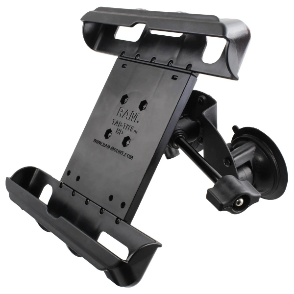 Ram Mounts Klfl iPad 1/4.Nesil Uyumlu ift Vakumlu Montaj Seti RAM-B-189-A-TAB17-ALA1-KRU