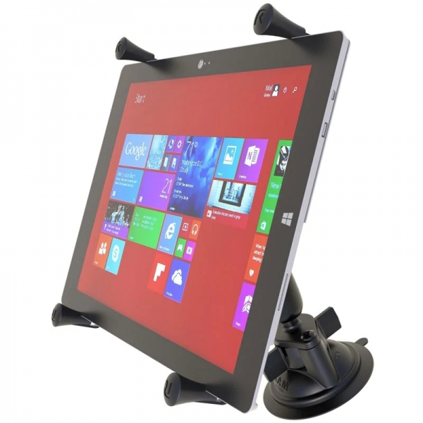 Ram Mounts Vantuz Tabanl X-Grip Byk Boy Tablet Yuvas RAM-B-166-UN11U