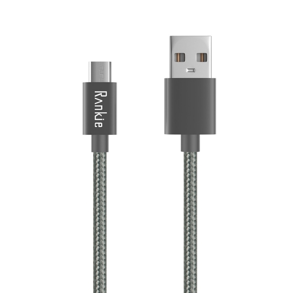 Rankie R1320 Mikro USB Kablo (3 Adet)-Grey