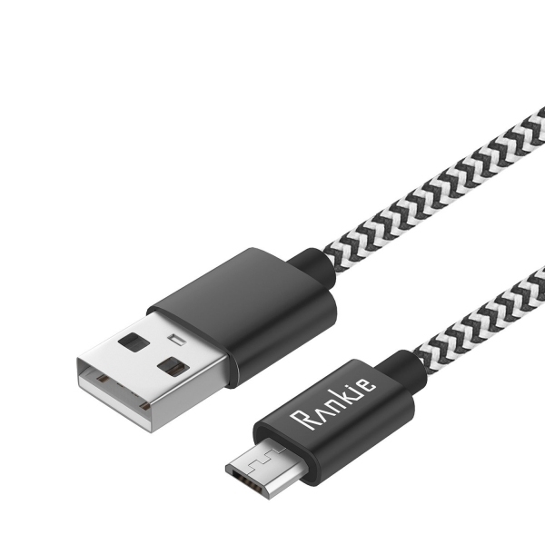 Rankie R1320 Mikro USB Kablo (3 Adet)-Black