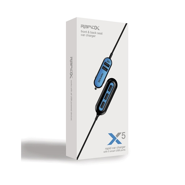 RapidX X5 USB Ara arj Cihaz-Blue