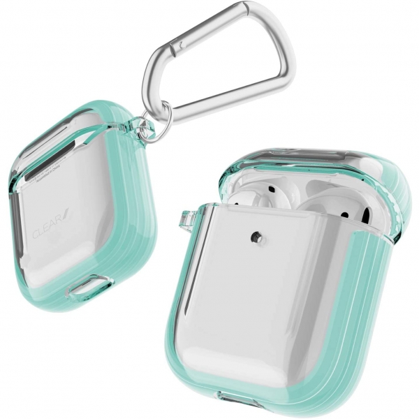 Raptic Clear Serisi Apple AirPods Klf-Mint