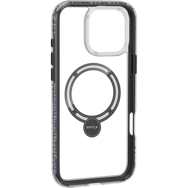 Raptic iPhone 16 Pro Max 360 Spin Klf -Black