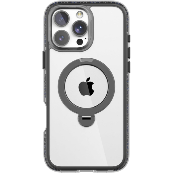 Raptic iPhone 16 Pro Max 360 Spin Klf -Black