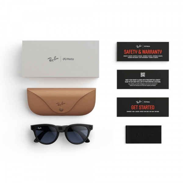 Ray-Ban Meta Headliner Akll Gzlk(Shiny Black)